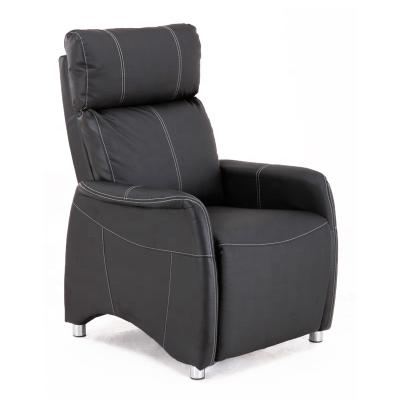 China Modern Functional Sofa Relax TV Armchair Single Recliner Back Massage Push Style PU Leather for sale