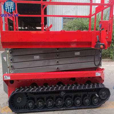 China More Stable More Flexible Hydraulic Lifting Platform With Tracks Self Moving Aerial Work Lift for sale