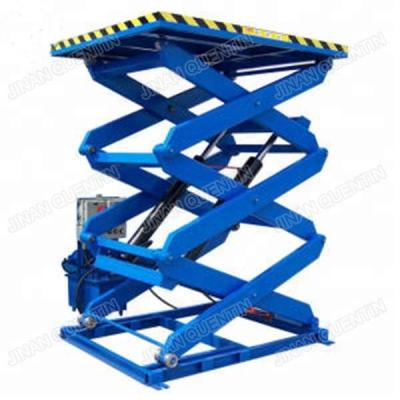 China Safety Convenience Dock Easy Stationary Hydraulic Leveler Shelter Mini Scissor Lifts for sale