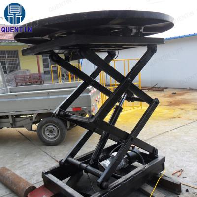 China Widely Rotating Stage Lift / Customizable Hydraulic Lifting Platform for sale