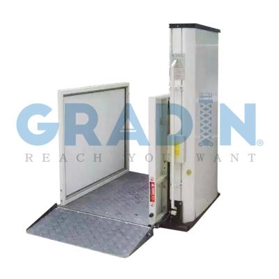 China Wheelchair Lift for Disabled Wheelchair Elevator Hydraulic Lifts for Handicapped Disabled Lift Platform for sale