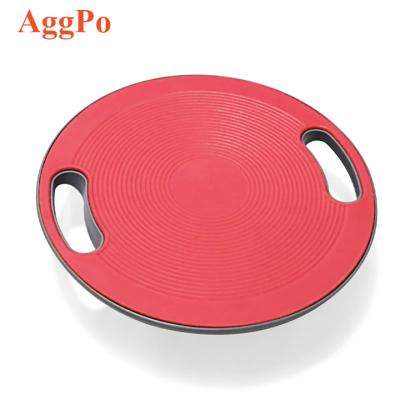 China Exercise Fit Body Yoga Training Fitness Stability Disc 40cm Yoga Swing Around Balance Board Stirring Home Sports Exercise Waist Twisting Plate for sale