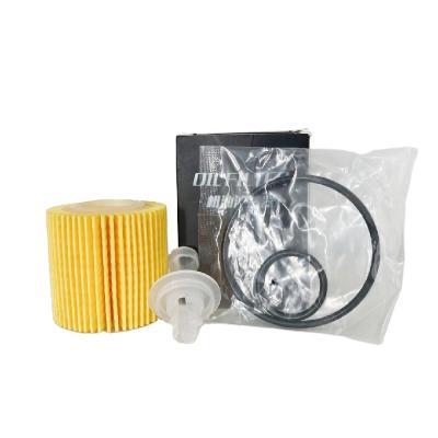 China Free Sample Paper Rubber Factory Oil Filter Whole Sale 04152-37010 In Stock Delivery 04152-B1010 04152-YZZA7 04152-40060 Oil Filter for sale