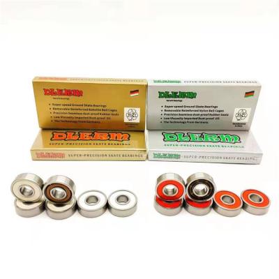 China High temperature Hot sale Chrome steel 608 608RS  Miniature deep groove ball bearings for skateboard 608Z  bearing for bicycles for sale