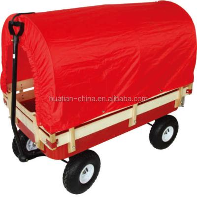 China Tools Kids Carts for US and EU Market with GS TC4201B Tool Steel and Wood Tray Red Color or NC joined with four wooden choice wheels; NHS for sale