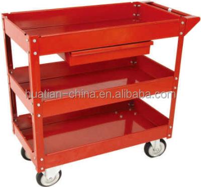 China Service cleaning trolley with three layer and high quality TC4104, service trolley TC4104 for sale