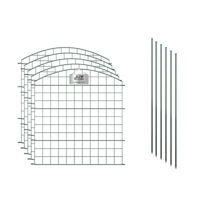 China Easily Assembled Removable Swimming Pool Barrier,Pool Barrier,Porcelain Pond Wire Mesh Convex Pond Fence For Garden Pond for sale