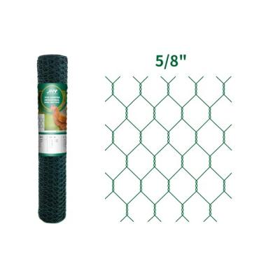 China Easily Assembled Cheap Price 5/8 Inch PVC Coated Hexagonal Wire Mesh, PVC Hexagonal Wire Mesh, PVC Hexagonal Wire Netting Factory for sale