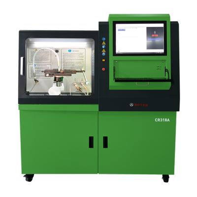 China Vehicle diagnostic tool common rail diesel injector test bench CR318A support response time BIP and coding function 19L for sale