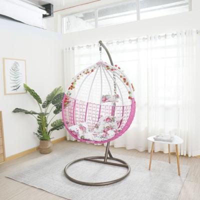 China Modern hanging basket chair swing rocking chair/2020 hot sale adult egg sofa hanging chair for adult for sale