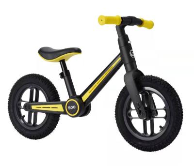 China New Design Baby Balance Nylon Material Foldable Bike Steel 12 Inch Air Wheel Baby Cycle Push Bike for sale