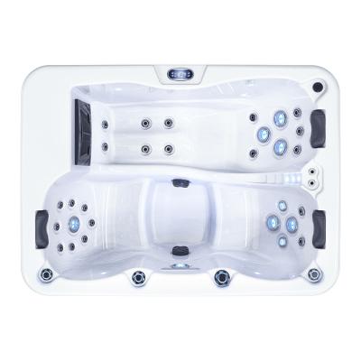 China Winter Modern Spa Best Price Hydro Hot Tub Massage Jetted 3 Person Hottub Outdoor Inground Spa Relax for sale