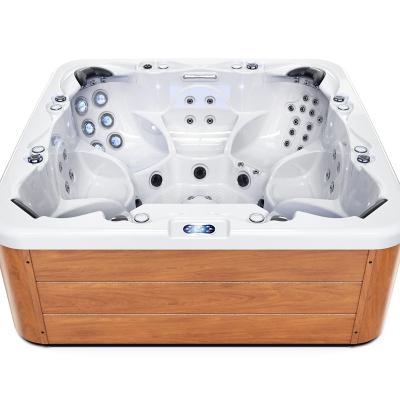 China Modern Outdoor Acrylic Hot Tub Import Spa Swimming Pools Adults Massage Bathtub for sale