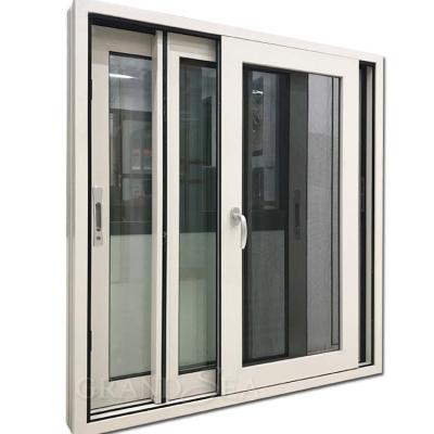 China Folding Screen Factory directly- sales Windows SyestemTempered Low-e Glass Aluminium Sliding Windows Economic Price in Mid-eatern countries for sale