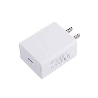 China New ABS+PC PD 18W Type C EU USA Plug Mobile Device Charger Adapter PD USB C Port Fast Charging For Apple iPhone 11 Pro Max for sale