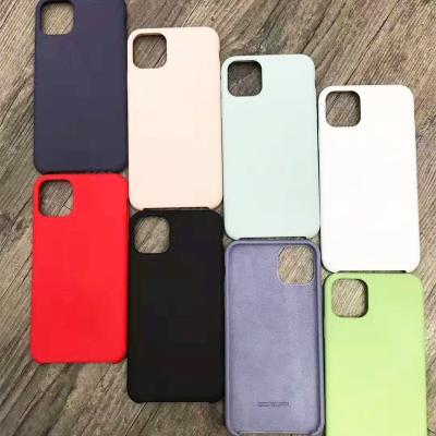 China Full Protection Liquid Silicone Phone Case For iphone 11 Pro X XR XS Max Max Silicone Case For Samsung for sale