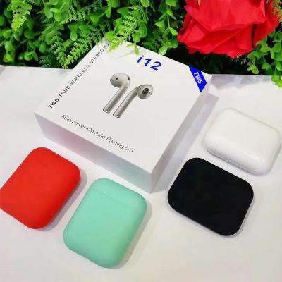 China 2019 best-selling i12 TWS fashionable and fashionable Bluetrum In-ear hot-selling business sports earbuds / earphone BT 5.0 for sale