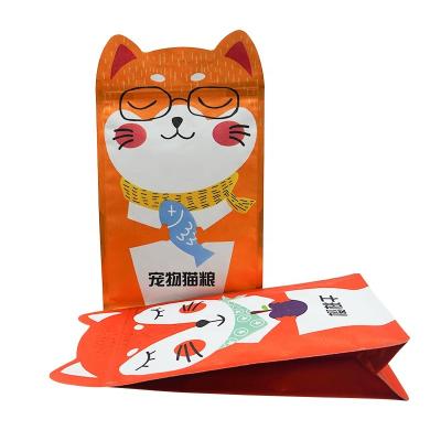 China Moisture Proof Wholesale Customized Logos Print Factory price supplier pet food packaging bag with logo for sale