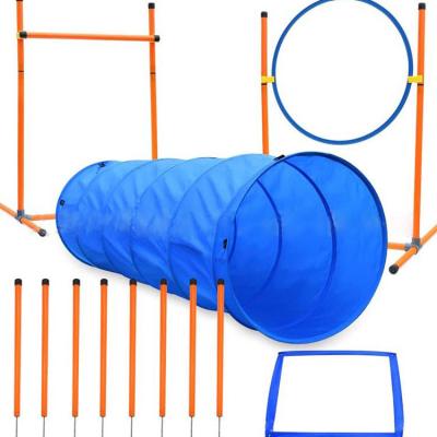 China Interactive Dog Cat Play Toy Training Equipment Hide And Viable Pet Finding Tunnels for sale