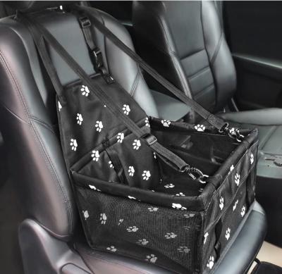 China Wholesale Novelty Travel 600d PU Printing Fabric Fiber Super Cute Soft Pet Rod Car Seat Bed for sale