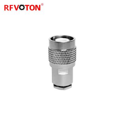 China RF RG142 Flange Male RG58 Plug Connector RF Straight Nickel Plated Flange Coaxial Connector Straight High Qty 50 for sale