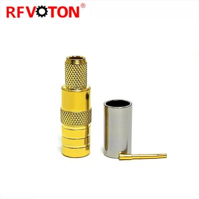 China RF Female RF Cable Connector SMB SMA SMC Jack Connector Crimp For LMR195 for sale