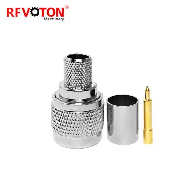 China Best Price Male Plug Crimp N Type RF Connector For RG11 Cable for sale