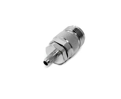 China RF Coaxial RF N Crimp Female Connector For H1500 Cable for sale