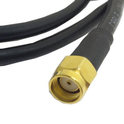 China RP-SMA Power Plug To N Plug For LMR200 RF Coaxial Cable Assembly for sale