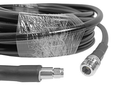 China Communication 10 meters 10m N female to RP SMA male for cable assembly lmr400 rg6 jumper cable for sale