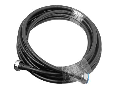 China RF 6 meters high performance din plug to din plug for 1/2 cable assembly superflexible jumper cable for sale