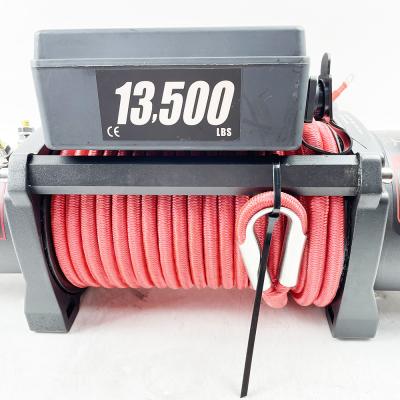 China CAD 12000lbs-13500lbs 12v AUTO fast electric winches for trucks and jeep for sale