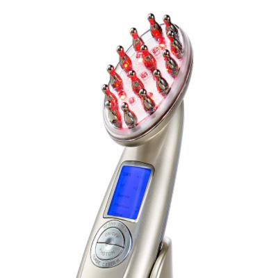 China Electric Micro Laser Comb Laser Acne Treatment Scalp Treatment Laser Comb Topical Scalp Massage Led Light EMS RF Laser Lazor Hair Growth Comb for sale