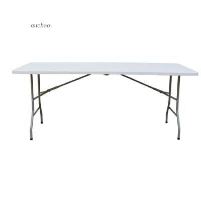 China Wholesale Modern Portable Outdoor Plastic Folding Table 180cm Cheap Folding Table For Wedding And Event for sale