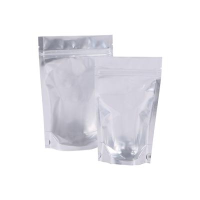 China Safety Mylar Plastic Durable Zip Lock Flour Bags Plastic Empty Bag Flour Bags To 1kg Food Grade for sale