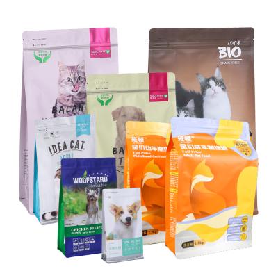 China Plastic Barrier Gravure Printing Custom Resealable Composite Aluminum Foil Zipper Pet Food Packaging Dog Food Bag 5kg 10kg 15kg 50kg for sale