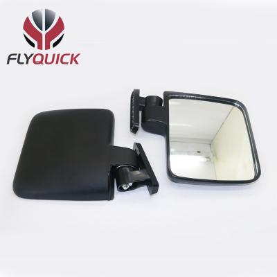 China For EZGO & Club Car FLYQUICK Golf Cart Rear View Mirror High Quality Side Mirror For Club Car / Ezgo for sale