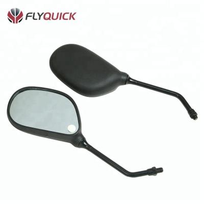 China YBR125 FLYQUICK Plastic Black PP Motorcycle Rearview Side Mirror FT150 FT125 for sale