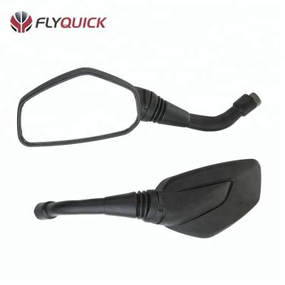 China Good Quality Motorcycle Plastic Rearview PULASR 200NS Black Convex Mirror ZF001-124 FLYQUICK For PULSAR 200NS for sale