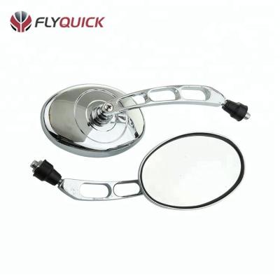 China Universal Custom CNC Cruiser Motorcycle Mirror Motorcycle Convex Rear View Mirror For 883 ITALIKA TC200 for sale