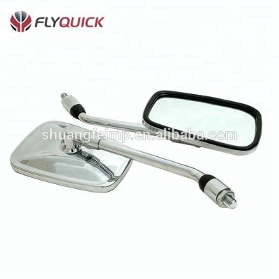 China Motorcycle QJ150 Motorcycle Mirror Aluminum Side Rear View Mirror ABS Body Parts Scooter Accessory High Quality Universal Back for sale