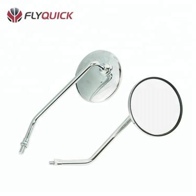 China XF125 ZF001-46 Chrome Small Mirrors For Motorcycle XF125 Round Mirror for sale