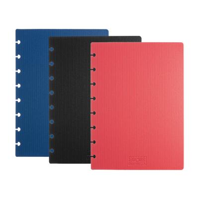 China Disc Limit RINGNOTE Notebook Cover Perforated Holes Made of PP Foam for Daily Planner and RINGNOTE Notebooks for sale