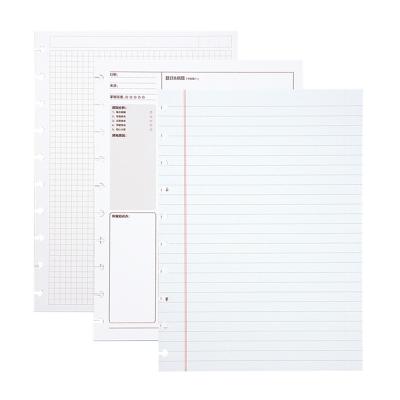 China Custom Disc Limit RINGNOTE B5 Disc Grab Refill Paper 60 Sheets Planner Printing for Reusable Notebook and Planner for sale