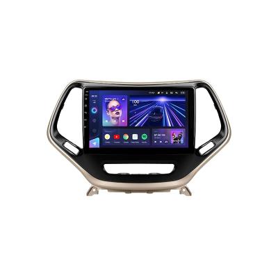 China Android Auto TEYES CC3 For Jeep Cherokee 5 KL 2014 - 2018 Stereo Car Radio Multimedia VCR Navigation No 2din 2 Din DVD for sale