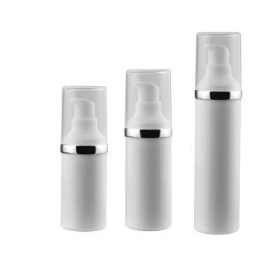 China 20ML30ML50ML Silver Customized PP Travel Bottle Cap Eye Cream Lotion Bottle Gold Plastic White Airless Cosmetic Cosmetics Bottle for sale