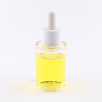 China Thick Cosmetic 30 40ML PET/PETG Plastic Dropper Serum Bottle Wall Packaging Cosmetic Oil Dropper Bottle Oil Skin Care Toner Round Customized for sale