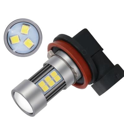 China Wholesale led 4.6W 509LM H8 PGJ19-1 H11 PGJ19-2 2835 27SMD led fog lights auto car headlight bulbs DJ081 for sale