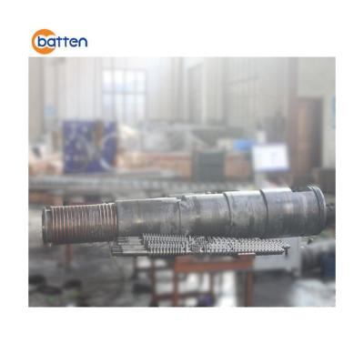 China PVC Commodities SJZ 92/188 Tapered Twin Screw Barrel For Plastic Extruder Machine for sale