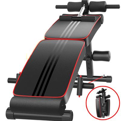 China Universal Weight Bench Folding Board Portable High Quality GYM Supine Bench for Man and Women Abdominal Muscle Board for sale